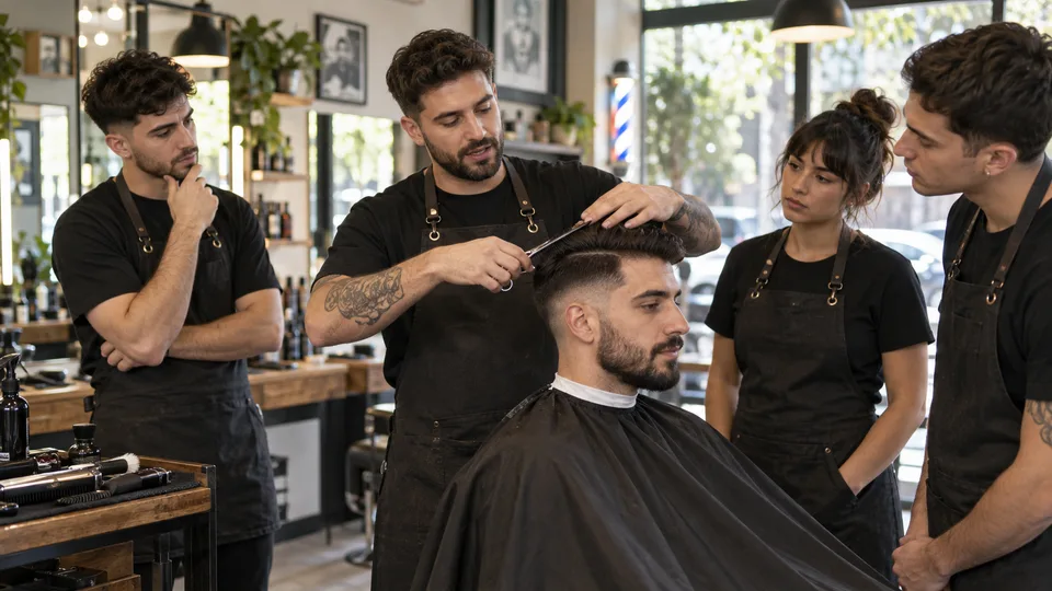 Workshop de barbería